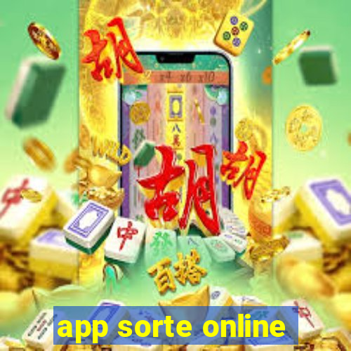 app sorte online